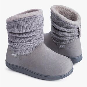 Gray Cozy Slipper Socks - Ready to Ship